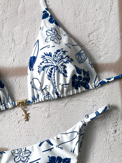 BIKINI HONOLULU ESTAMPA PLAYA