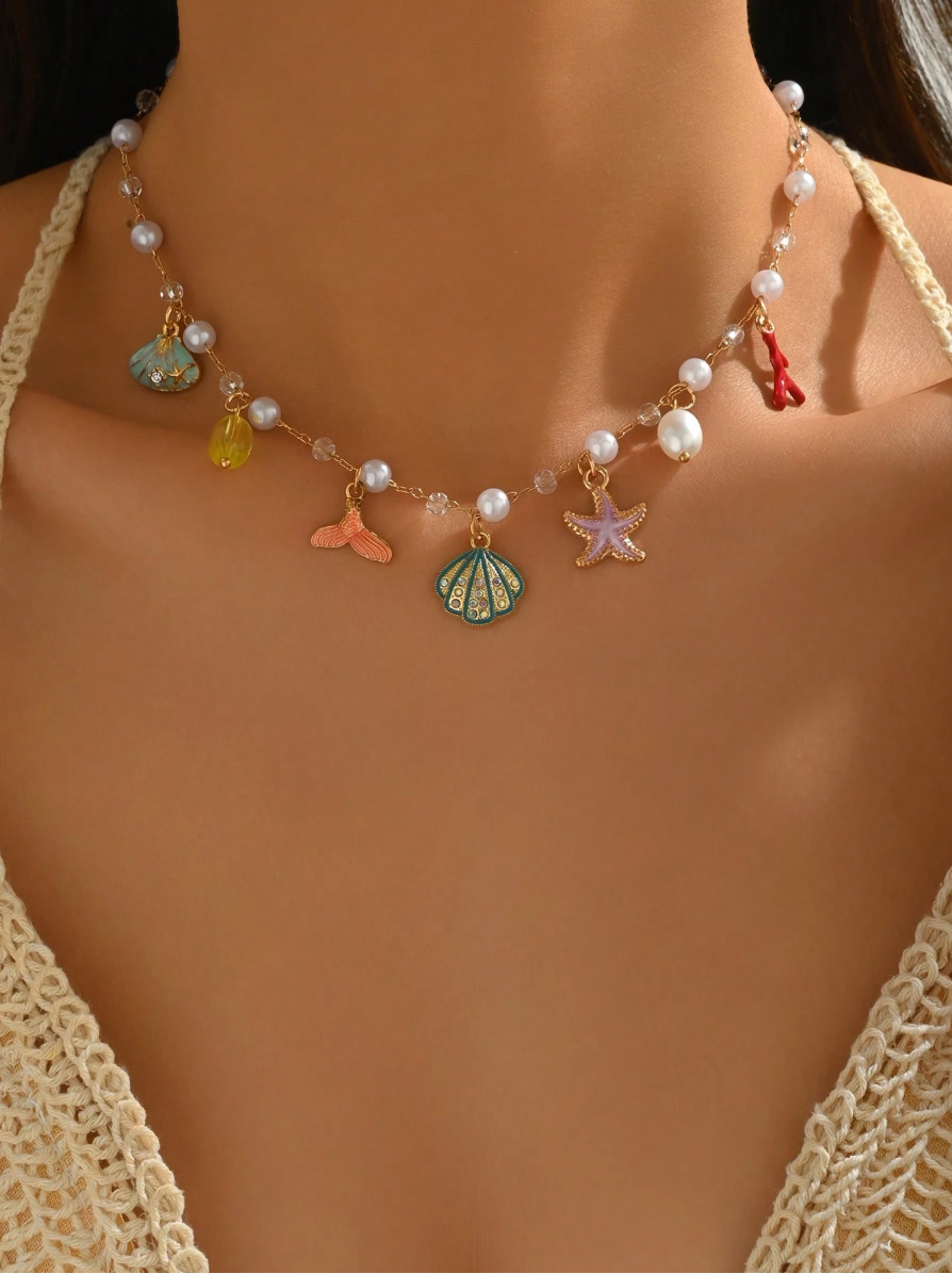 COLLAR CON DIJES MARINOS