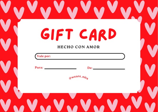 Gift Card de Nita