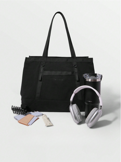 BOLSO DE MANO GLOWMODE NEGRO