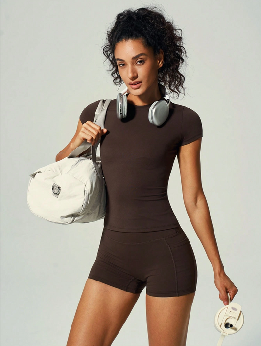 SET REMERA SLIM + SHORT