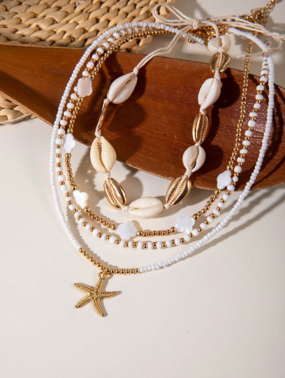 SET DE 4 COLLARES