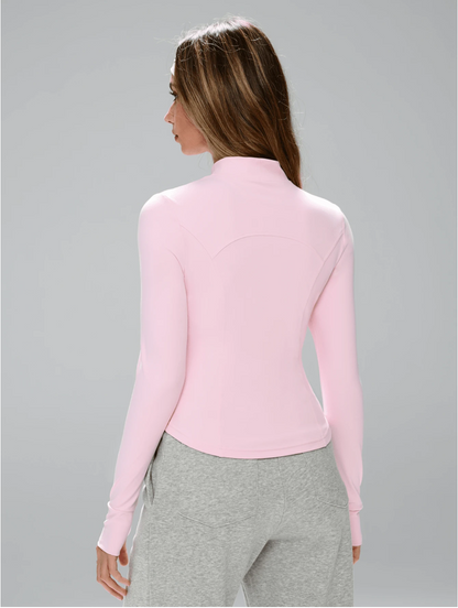 CHAQUETA DEPORTIVA MOLDEADORA AL CUERPO