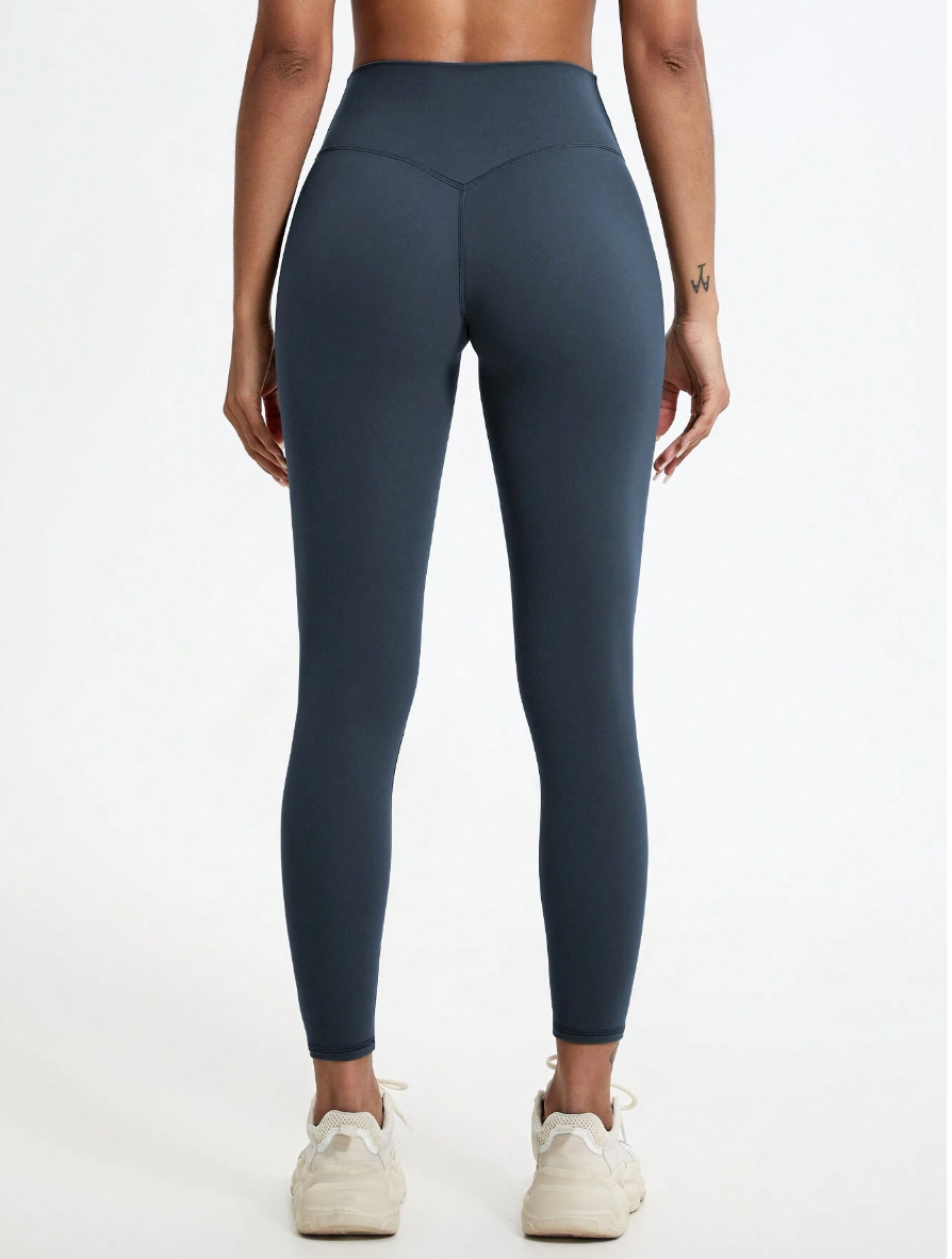 LEGGING CORE TIRO ALTO AZUL MARINO