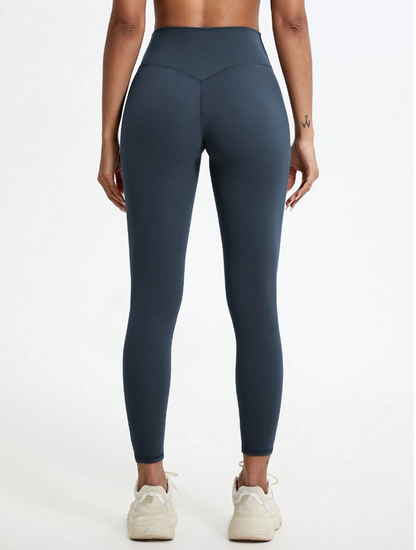 LEGGING CORE TIRO ALTO AZUL MARINO