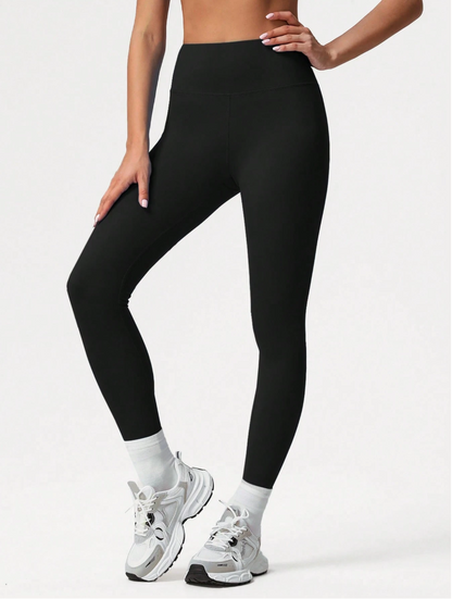 LEGGINGS CORE TIRO ALTO NEGRO