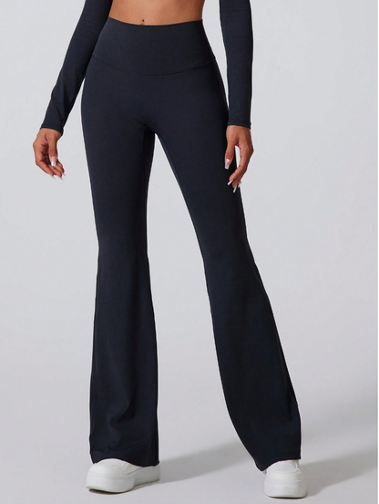 LEGGING FLARE OXFORD NEGRO
