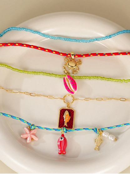 COLLAR PLAYERO 5 PIEZAS MULTICOLOR