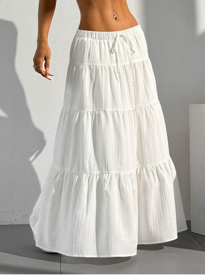POLLERA WHITE BOHO