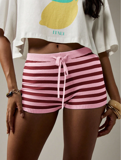SHORT DE HILO CANDY BI COLOR