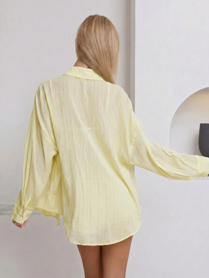 SET COASTAL CAMISA OVERSIZE + SHORT