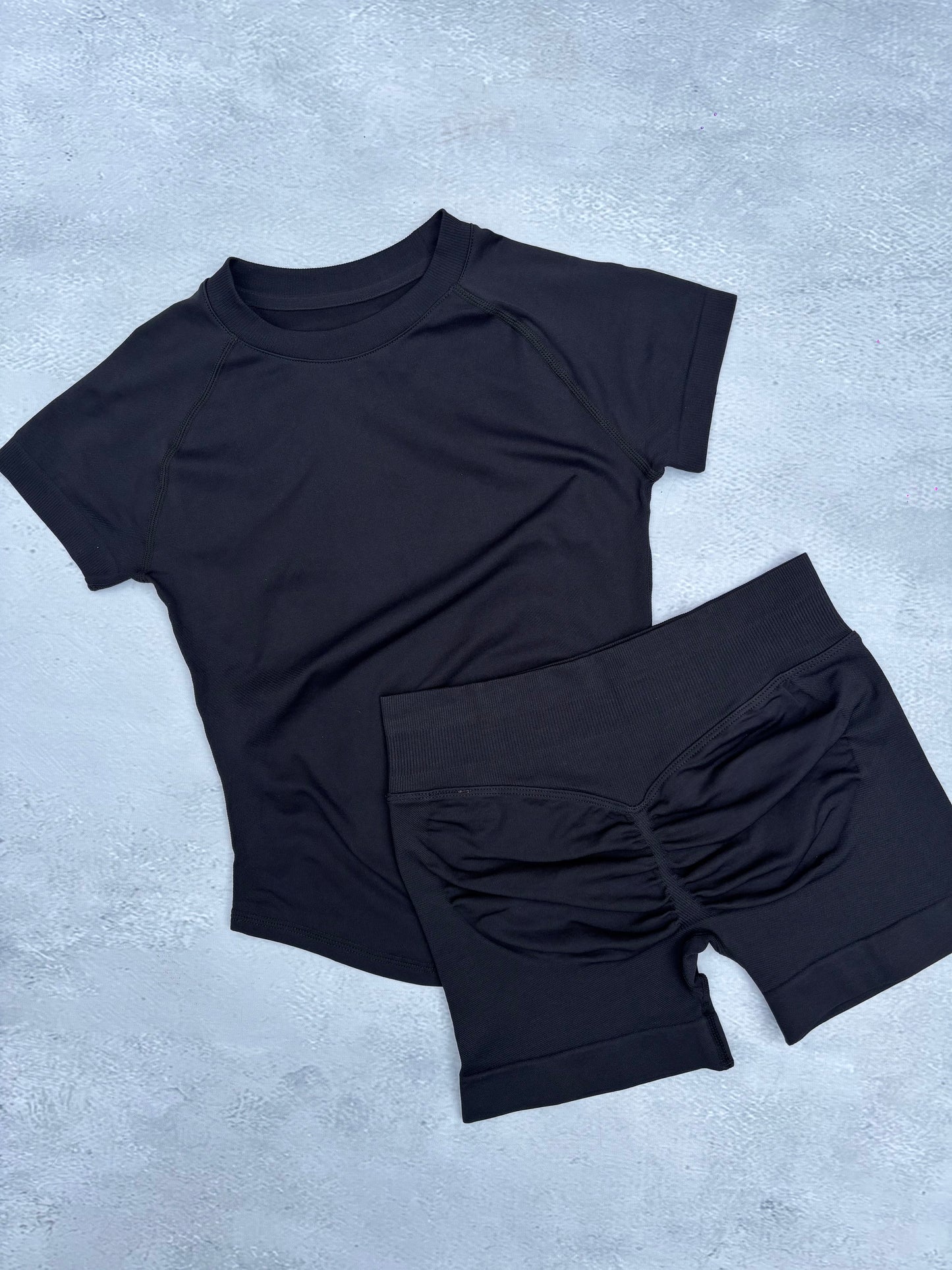 SET REMERA MOLDEADORA + SHORT PUSH UP CALIDAD PREMIUM