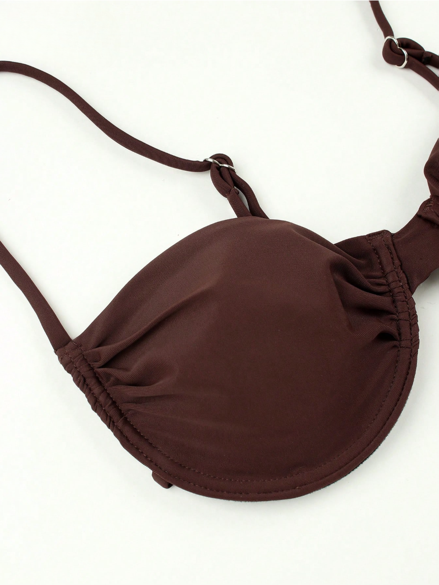 SET MOKA BIKINI + POLLERA